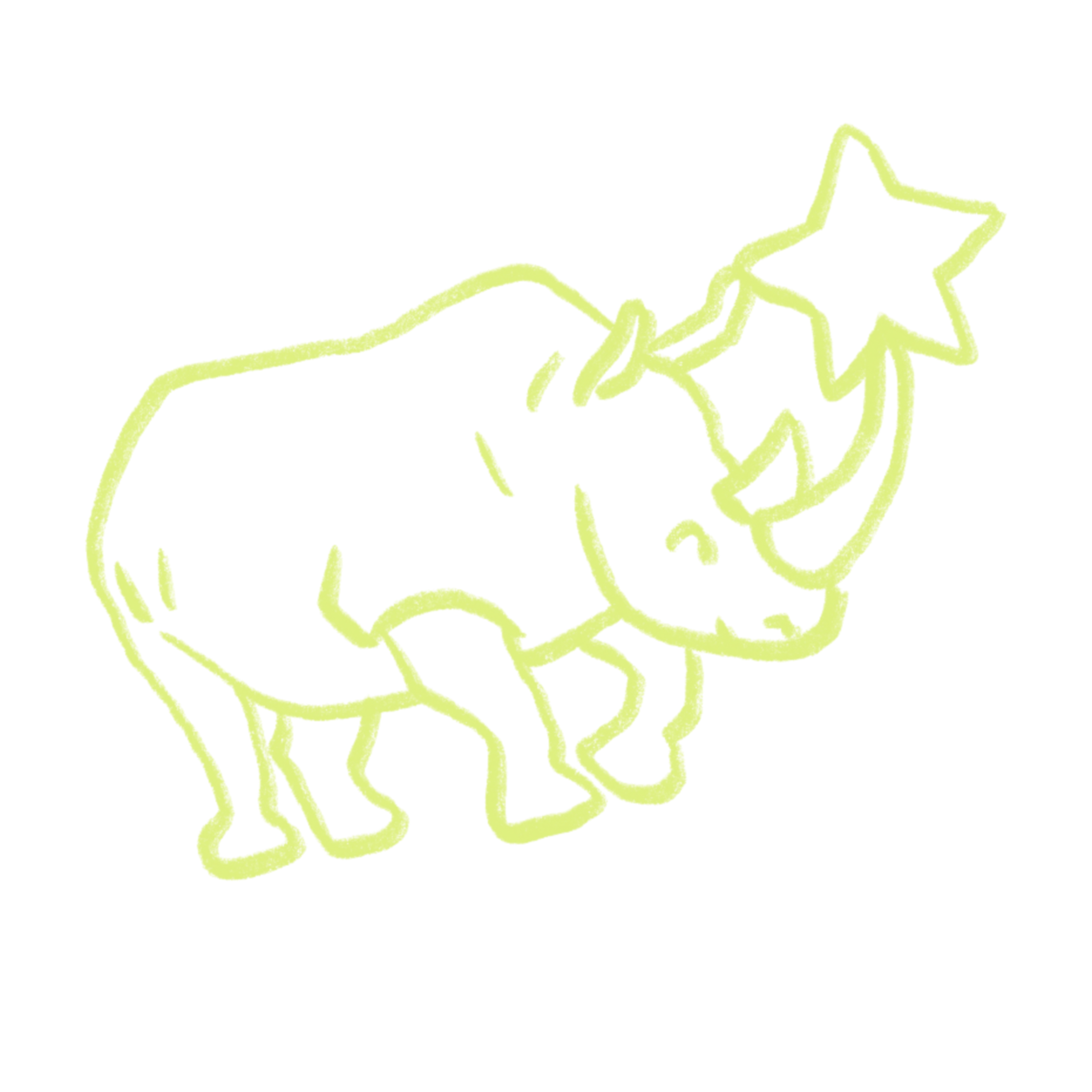 Rhino and Star