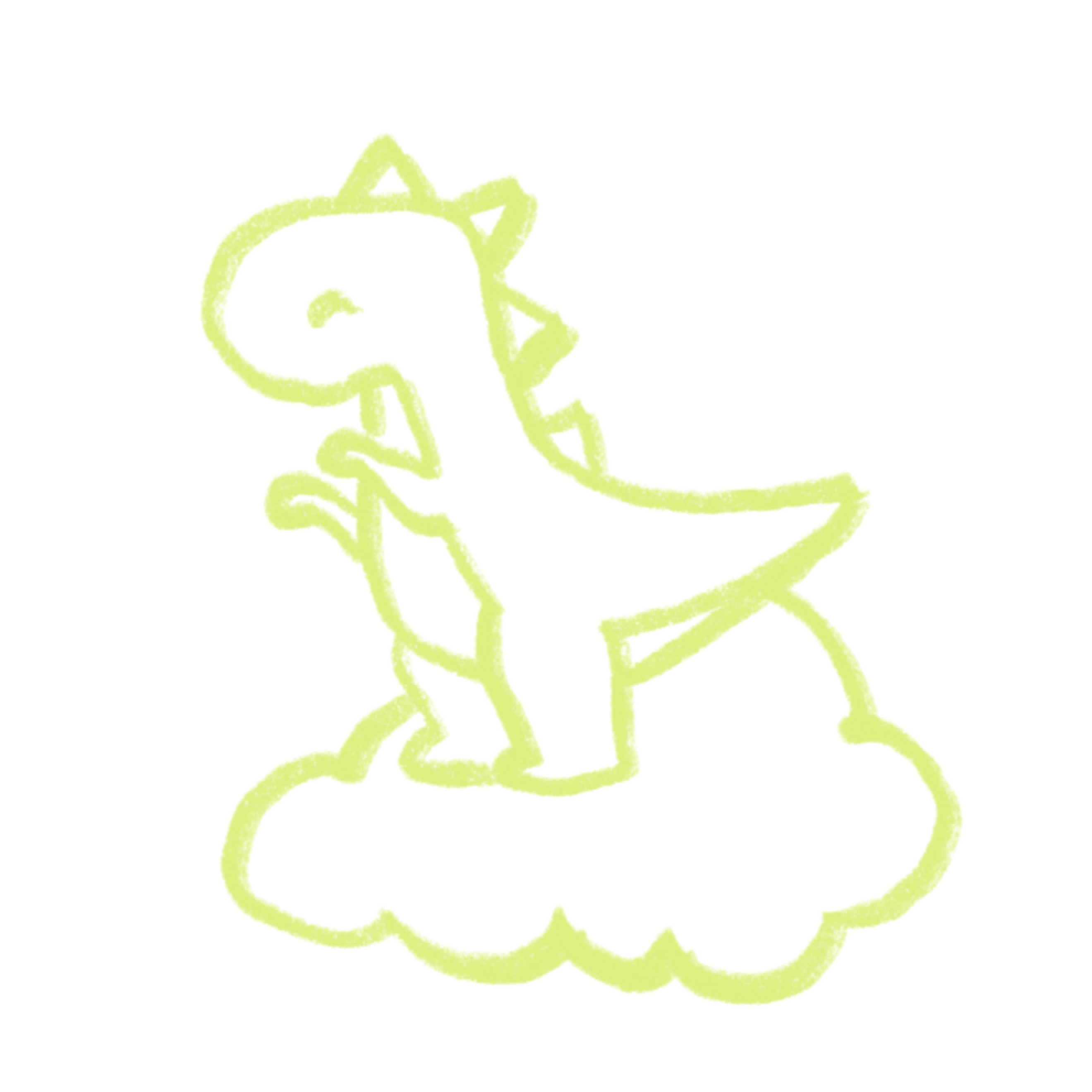 Dino on cloud